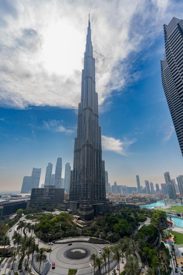 Prestige Living 1Br With Full Burj Khalifa View By Auberge Дубай Экстерьер фото