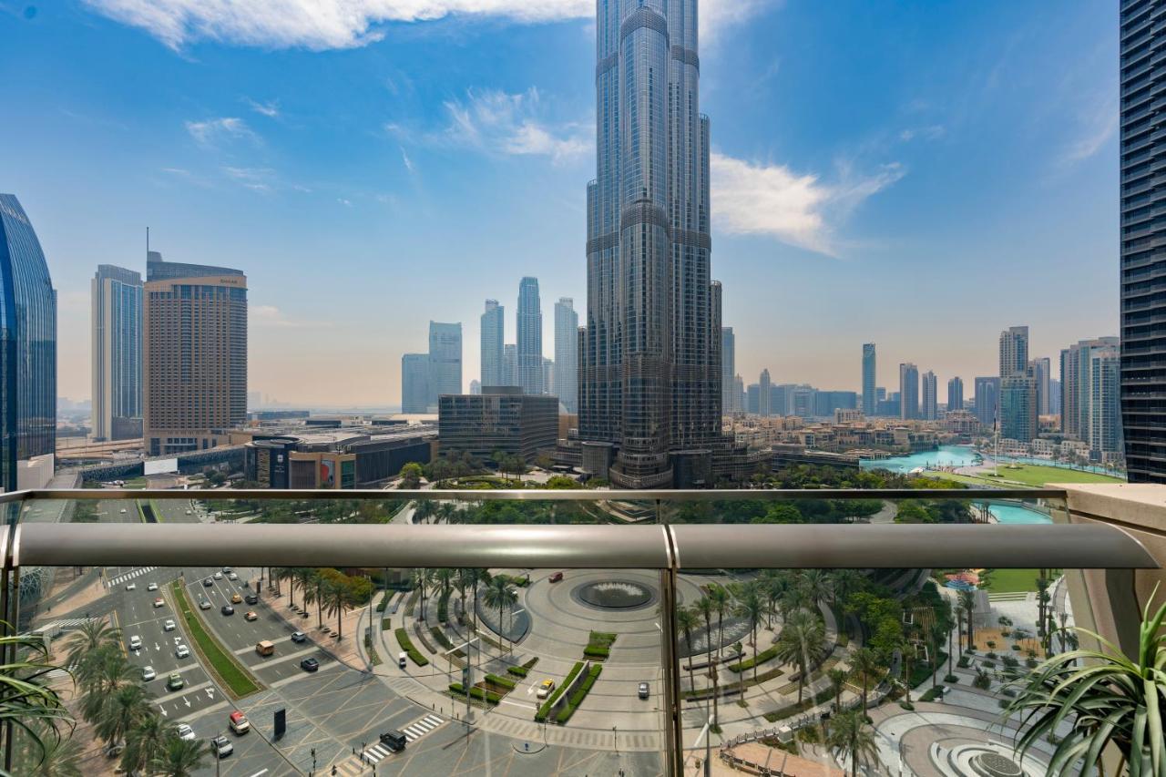 Prestige Living 1Br With Full Burj Khalifa View By Auberge Дубай Экстерьер фото